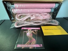 Pilates Bar Kit – Portable Home Gym Workout Equipment with Resistance Bands NEW