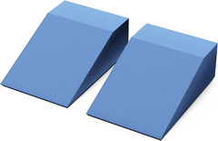 Yoga Foam Wedge Blocks (Pair) Soft Wrist Wedge, Supportive Foot Exercise Accesso