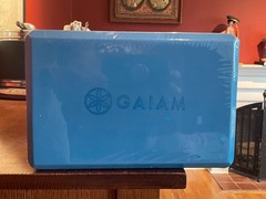 Gaiam Yoga Block Supportive Latex-Free Eva Foam Beveled Edges New Sealed
