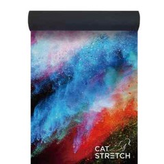 Colours of the Life Suede Yoga Exercise Mat – 4mm Natural Rubber Non-Toxic