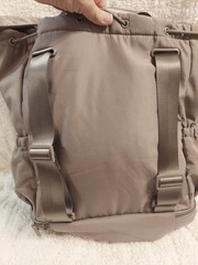 BEYOND YOGA Convertible Backpack Gym Bag Tote BIRCH (Taupe) NWT