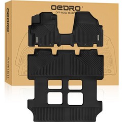 OEDRO Upgraded Floor Mats Fit for Honda Odyssey 2011-2017, All Weather TPE 3 …