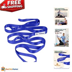 Lightweight Stretching Strap for Enhanced Flexibility – Ideal for Beginners