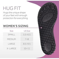 FITKICKS Yoga Fitness Pilates Indoor Outdoor Shoes Rubber Sole Women XL 10 11