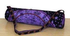 Indian Blue Zodiace Yoga Mat Carrier Bag Mandala Large Bag With Shoulder Strap
