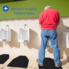 Nuanchu 6 Pack Nonslip Floor Mats – Water Absorption Urinal Mats, NEW, BRAND NEW