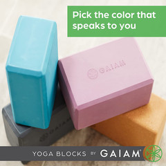 Yoga Block – Supportive Latex-Free Eva Foam – Soft Non-Slip Surface with Beveled