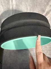 Chirp Wheel 12” Firm Padded Back Roller Wheel Pain Relief Muscle Stretching