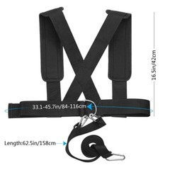 Anti-Resistance Training Belt Running Assist Speed Practice Pull Belt for Sports