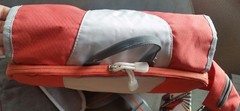NWT High Sierra Express Messenger Bag – Mia 54202 Peach/White w/yoga mat straps