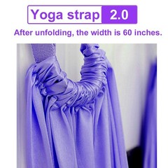 TOCO FREIDO Waist Back Leg Stretch Strap/Yoga Fitness Band, Leg Stretching As…