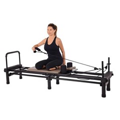AeroPilates Reformer – Pilates Reformer Workout Machine for Home Gym – Cardio…