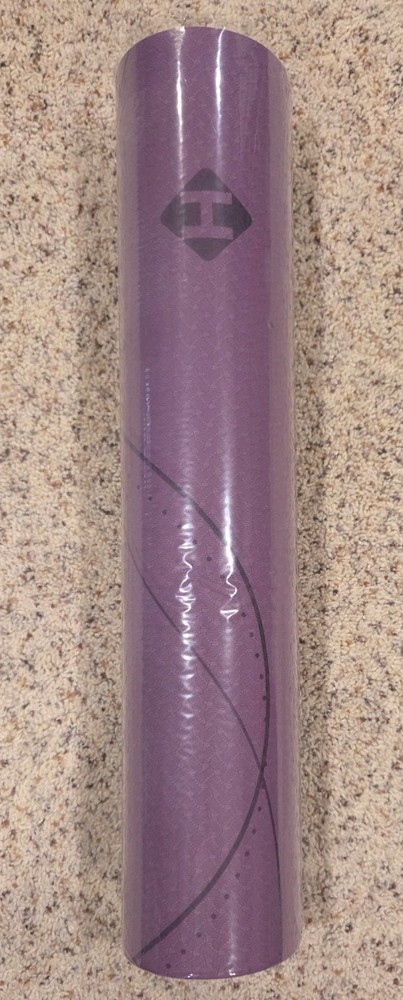 Generic Purple Yoga Mat Roughly .25 In Thick