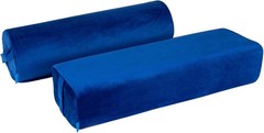 2-Pack Yoga Bolster Pillow Set: Rectangular & Cylinder Pillows for Meditation an