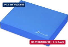 ProsourceFit Exercise Balance Pad, Non-Slip Cushioned Foam Mat & Knee Pad for Fi