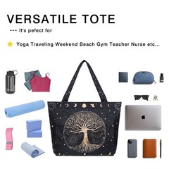 Yoga Mat Bag Carriers Fits All Tote Zipper Pocket Pilates Take In Out Gym