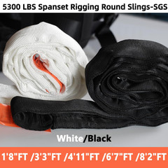 Spanset Aerial Hoop Lyra Rigging Polyester round Slings Strap for Aerial Silk Yo