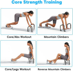 Pilates Reformer, Multifunctional Pilates Equipment for Abs Workout and Leg Exer