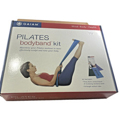 VTG NOS GAIAM Pilates Bodyband Workout Kit Toning Sculpting Body Fitness Yoga