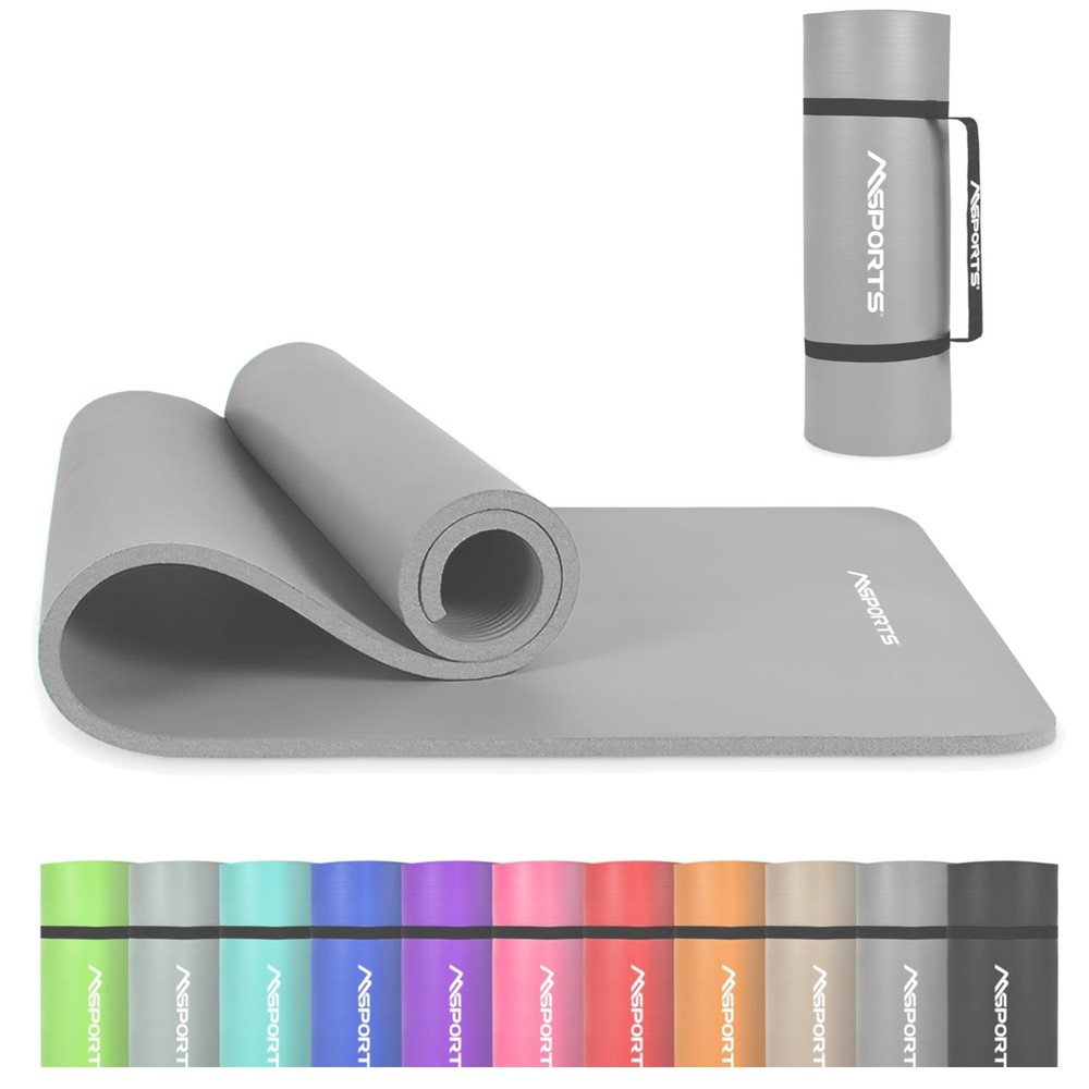 Comfortable Gym Mat for All Fitness Levels – 74.5″ x 24″.
