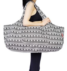 Yoga Mat Bag Large Yoga Mat Tote Sling Carrier with Pockets Fits Mats with Mu…