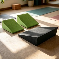 Yoga Blocks Foam ENA Wedge Block Calf Stretcher Slant Board Foot Stretch