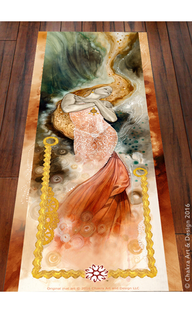 Essence™ (soul) Spiritual, Artistic, unique chakra yoga mat