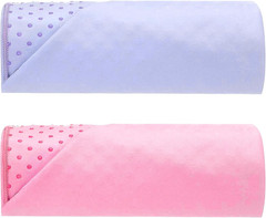 2Pack 72 X 24” Hot Yoga Towel Pack with Grip Dot, Sticky Fiber Mat Towel Non Sl