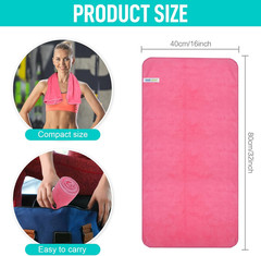 Microfiber Gym Towels Super Absorbent Compact Travel Workout Towel Quick Dry Cam