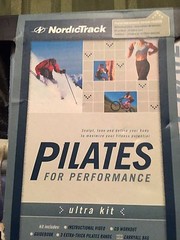 Pilates Performance Training Program Ultra Kit by NordicTrack bands CD Video