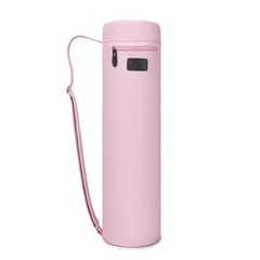 Pink Yoga Mat Bag,Full-zip Exercise Yoga Mat Canvas Carry Bag for and Men – D…