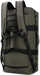 Water Resistant Backpack Duffle Heavy Duty Convertible Duffle 60L Army Green