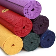 /Printed Extra Thick and Long Yoga Mat. Slip Rosin