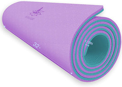 Extra Thick TPE Yoga Mat – 72″X 32″ Thickness 1/2 Inch -Eco Friendly SGS Certifi