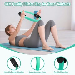 Pilates Equipment Kit for Home Workout, Pilates Ring and Set for , 14” Circl…