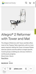 Balanced Body Allegro 2 Reformer w/ Tower + Accessories – Excellent Condition