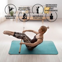 5ft Natural Bamboo Yoga Stick – Versatile Exercise & Stretching Tool for Flexibi