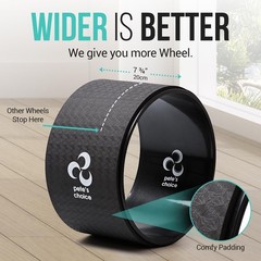 Yoga Wheel Mini Yoga Wheel Beginner Yoga Kit Stable and Safer Back Roller
