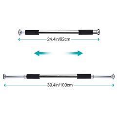 Doorway Pull Up Chin Up Bars for Doorway, Adjustable 24.5 to 36 Inches Upper …