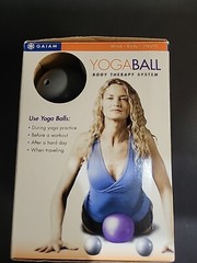 GAIAM NEW YogaBall Body Therapy System Guided By RODNEY YEE NIB W DVD and Balls