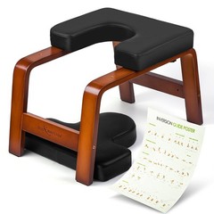 Yoga Headstand Bench Inversion Chair Trainer For Stress Sleep Digestion Strength