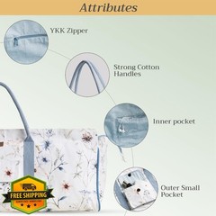 Maison d’ Hermine Yoga Mat Tote Ice Florals