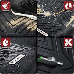 YITAMOTOR Floor Mats Compatible with 2019-2025 Chevrolet Silverado 1500/GMC S…