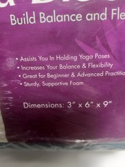 Yoga Blocks Lotus Two Pack Strength Exercise