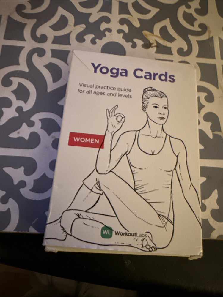 WorkoutLabs Yoga Cards Visual Practice Guide All Ages And Levels For Women