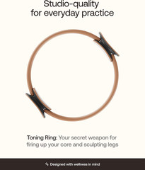 Betterme Toning Pilates Ring – Magic Circle Pilates Ring for Strength & Flexibil