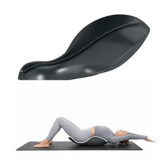 lukar Spine Corrector Pilates,Dolphin-Shaped OoV Pilates Equipment for Black