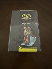 Athletic Works Lightweight Portable Yoga Foam Block Brand New 6×9 Inch
