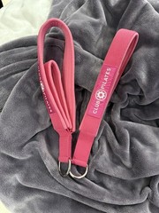 Club Pilates Reformer Straps Hot Pink