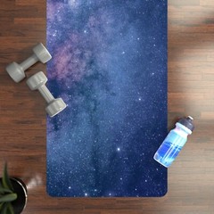 Starry Night Sky Yoga Pilates Exercise mat Galaxy Yoga mat FREE SHIPPING